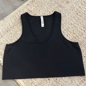 Athleta Aurora Crop Rib Tank